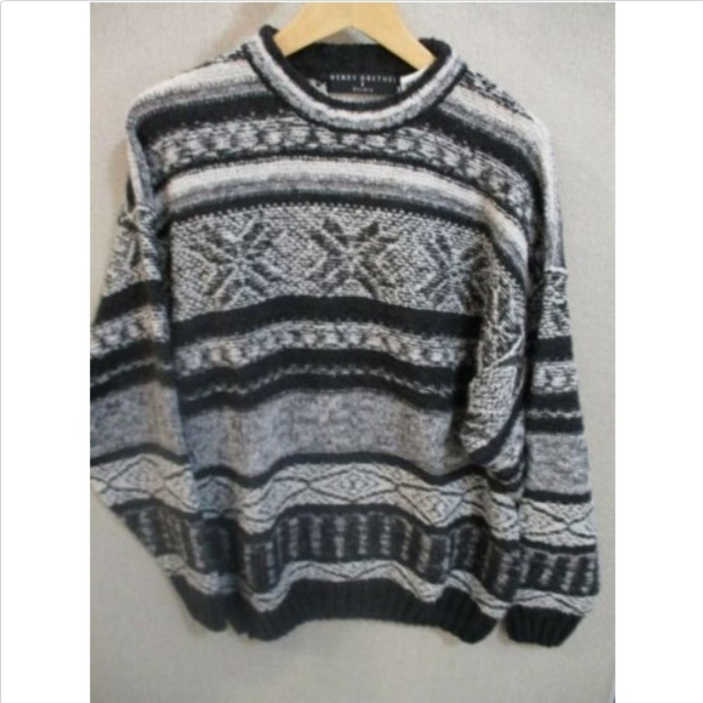 Henry Grethel Wool Blend Sweater Size XL